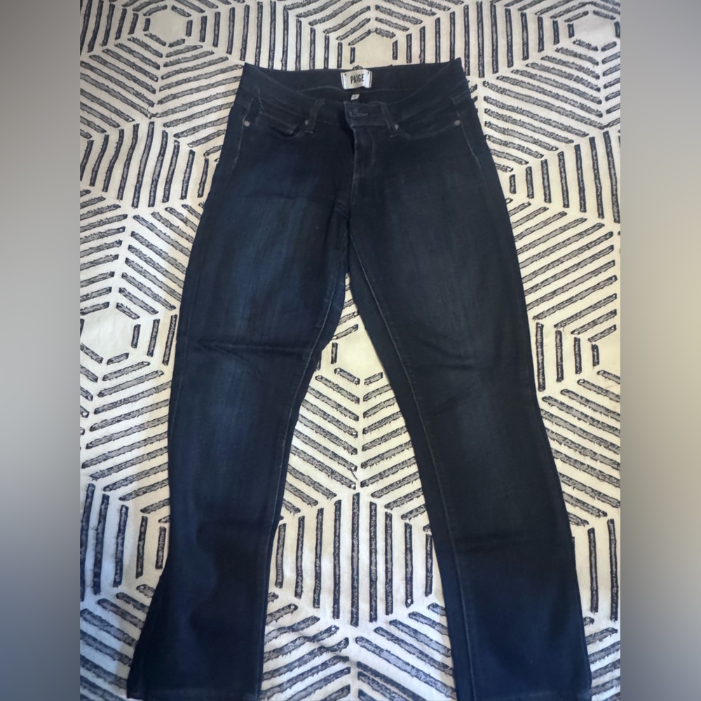 PAIGE Dark Wash Women's Skinny Jeans